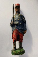 Elastolin French Infantryman 9.5 cm Composition Figure Marked Base Toy Soldier 