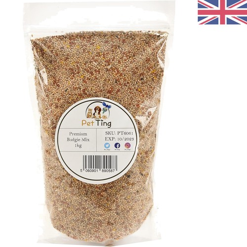 1kg budgie food with - 1kg,