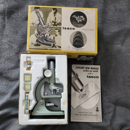Vintage tasco microscope - vintage,