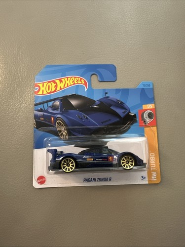 Hot wheels pagani - zonda, blue