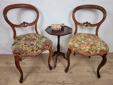Victorian Balloon Back Chairs