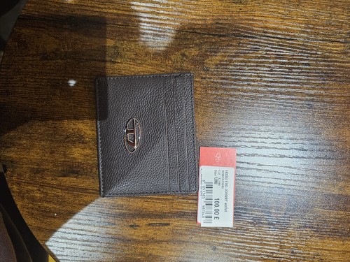 Diesel card holder brown - diesel,