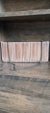 Pleat Satin Debut Clutch Bag