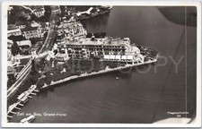 RPPC Vintage Postcard Zell am See Grand Hotel Austria Scene