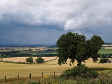 Photo 6x4 A view from Duns Law