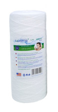 Supreme Yarn String Wound Sediment Water Filter 10" Big Blue 1 5 10 20 50 Micron