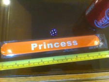 Snap On Wristband Princess Orange White Snap Bracelet High Quality Fold Plastic
