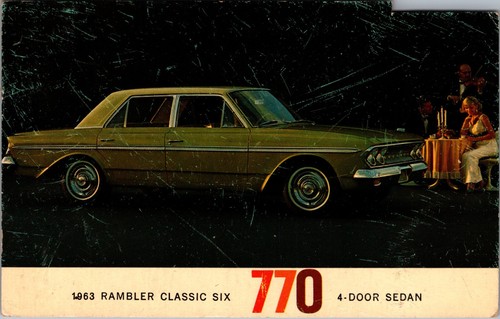 The 1963 rambler classic - rambler, six