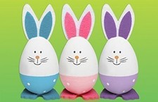 Pack Of 6 Spotty Bunnies Egg