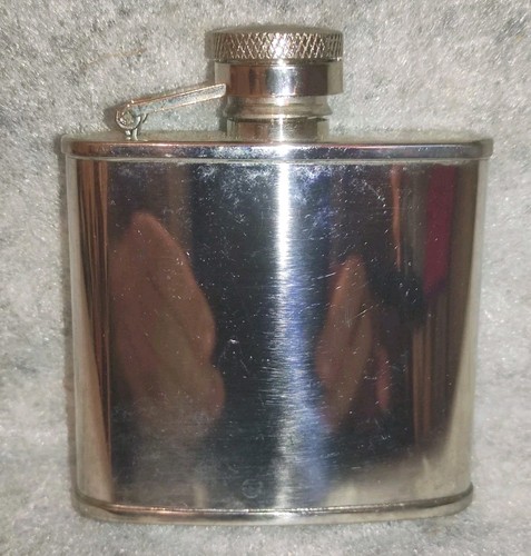 Hip flask stainless - hip, 2oz