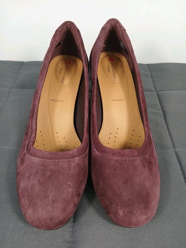 Clarks unstructured block heel - clarks,