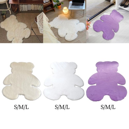 Bear shaped area rug - area, throw