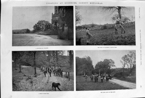 Old 1900 hunting shooting - old,