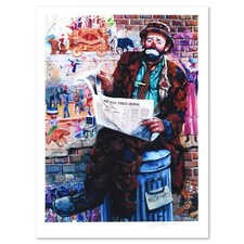 Barry Leighton-Jones Wall Street Ltd. Ed. Lithograph #'d Hand Signed, LOA