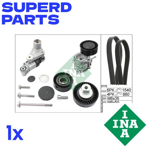 Ribbed belt set - belt, kpv970
