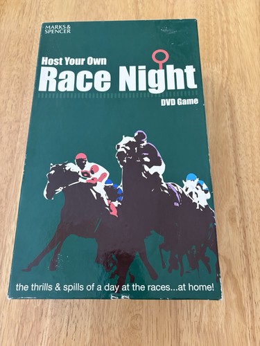 Host your own race night - host,