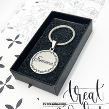 Personalised Keyring Engraved