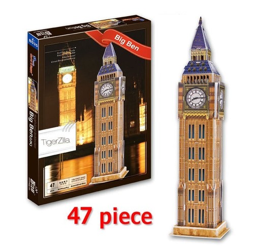 Big ben london puzzle model - ben,