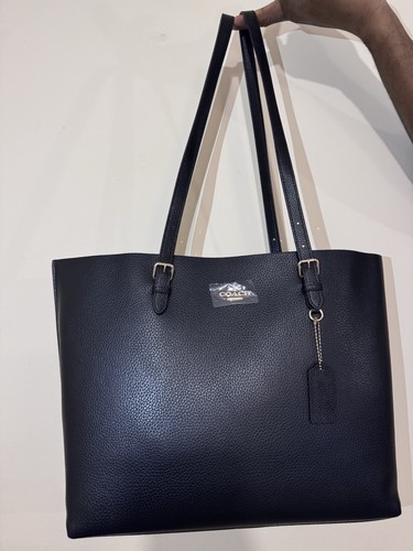 Coach large black leather - large,