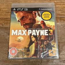 Max Payne 3 For Sony PlayStation 3 PS3 - New & Sealed