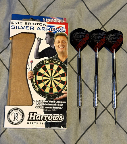 Rare eric bristow 18g harrows - bristow,