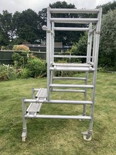 ALUMINIUM SCAFFOLD TOWER PODIUM STEPS PLATFORM 