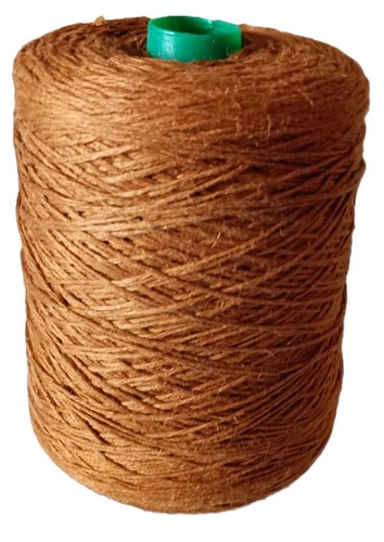 Plied linen cone - on,