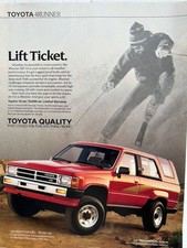 Vintage 1989 Toyota 4runner 4