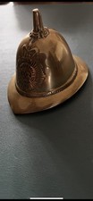 Vintage Metropolitan Police brass helmet bell
