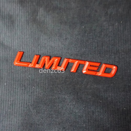 Red matte limited new - red, metal