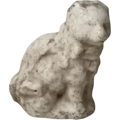 Miniature stone foo dog - stone,