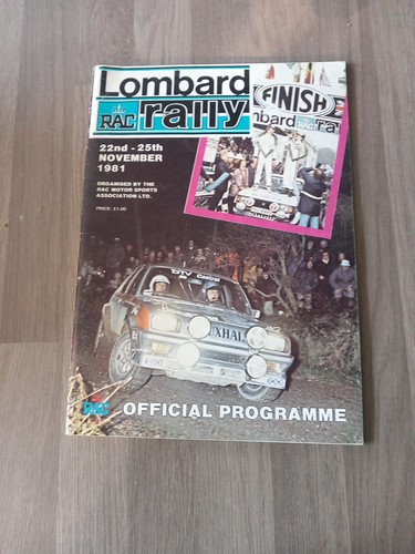 Lombard rac rally programme - lombard,