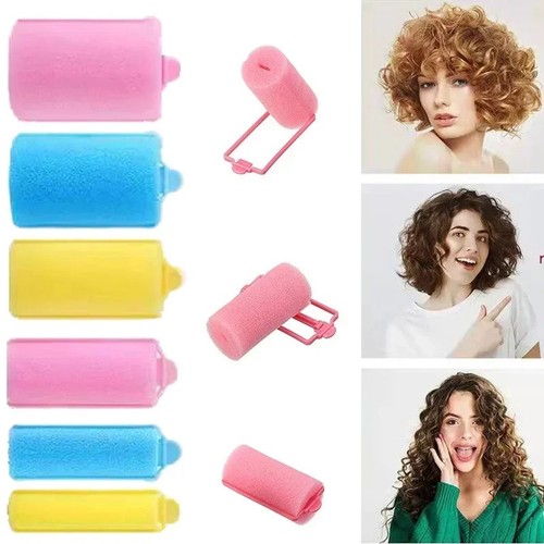 Foam hair rollers soft - foam,