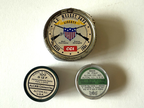 Percussion caps tins 2 - percussion, 2-