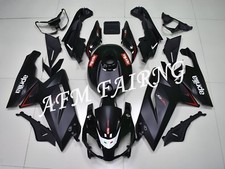 Matte Black ABS Injection Mold Bodywork Fairing Kit for Aprilia RS125 2006-2010