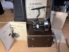 Vintage Hardy Hardex No.I Mk.I Spinning Reel. Original Case & Paperwork.