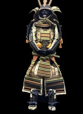 Japanese Wearable YOROI KABUTO Dragon mark Samurai Armor BUSHO Reproduction