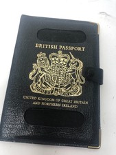 Old style British passport
