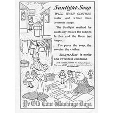 SUNLIGHT SOAP Ye Old Time