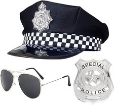Police Fancy Dress Costume Set