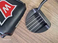 Wilson Infinite Bean Putter 34" Excellent Condition New Lamkin Grip & Headcover