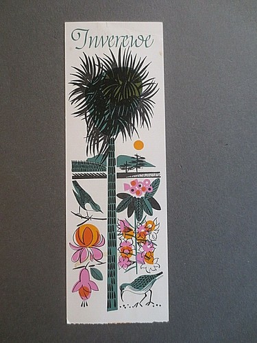 Vintage bookmark inverewe - vintage,