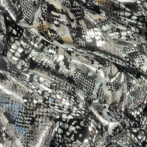 Alligator snake shiny foil - alligator,