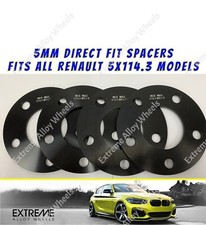 Alloy Wheel Spacers 5mm Fit