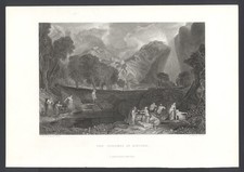 THE GODDESS OF DISCORD, by Turner, large engraving, 1860