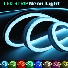 12V LED Strip Lights Flexible Neon Flex Rope Lights Waterproof Outdoor Lighting