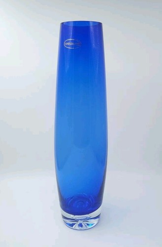 Cylinder vase cobalt blue - vase,,