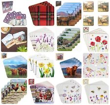 Coasters Set 4x Multi-Design