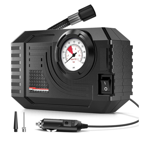Mini air pump tire inflator - tire,