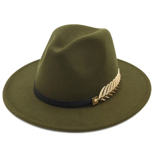 Green wide brim - wide,